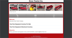 Desktop Screenshot of m.knoxtractor.net